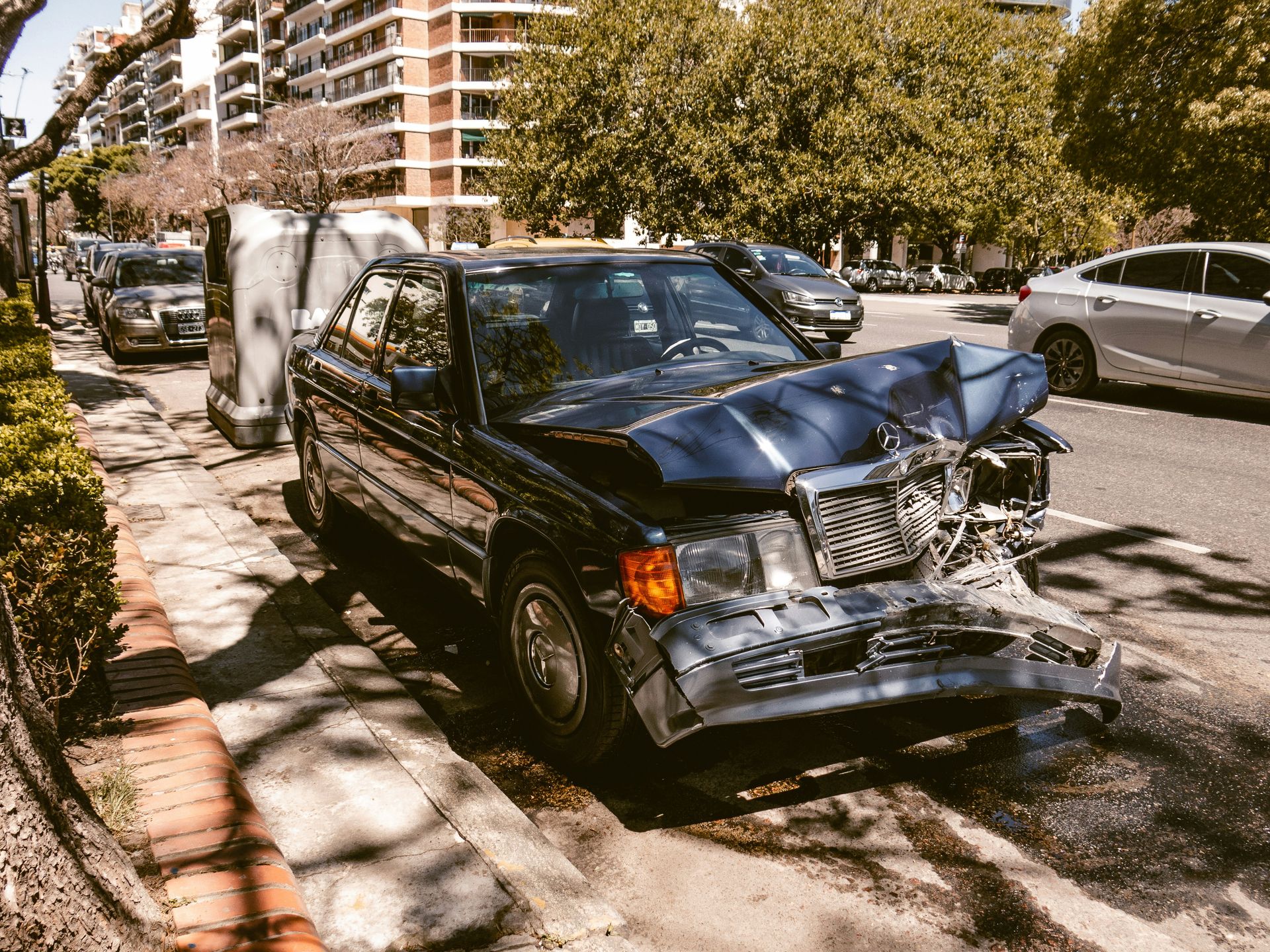 Smashed Car