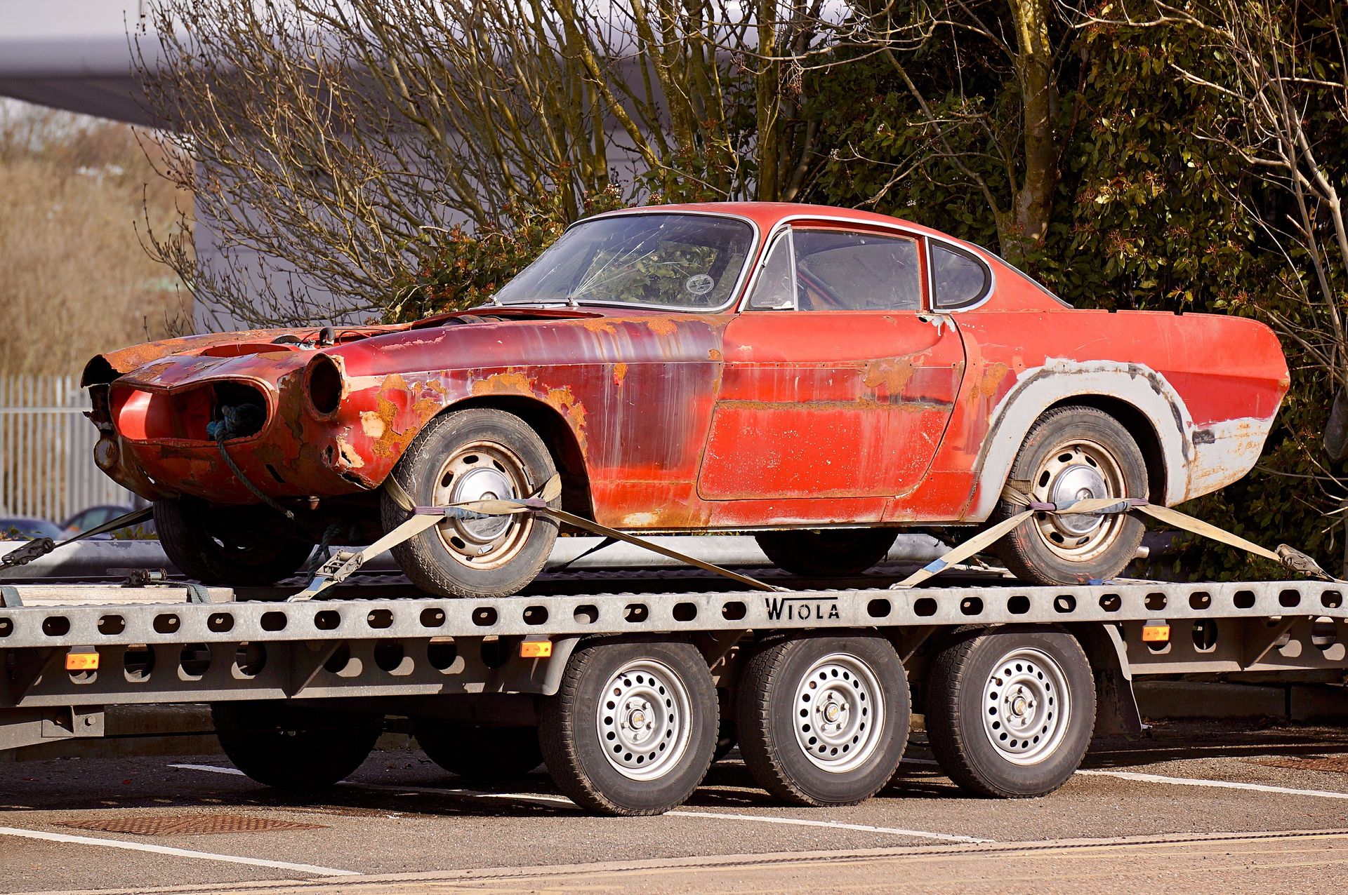 Loaded Inoperable Vehicle