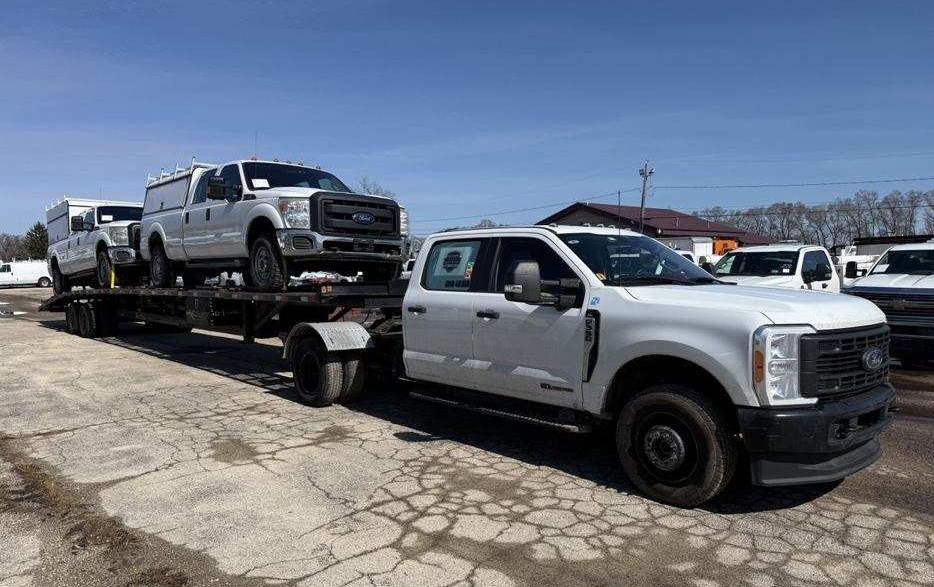 Service Trucks Loaded