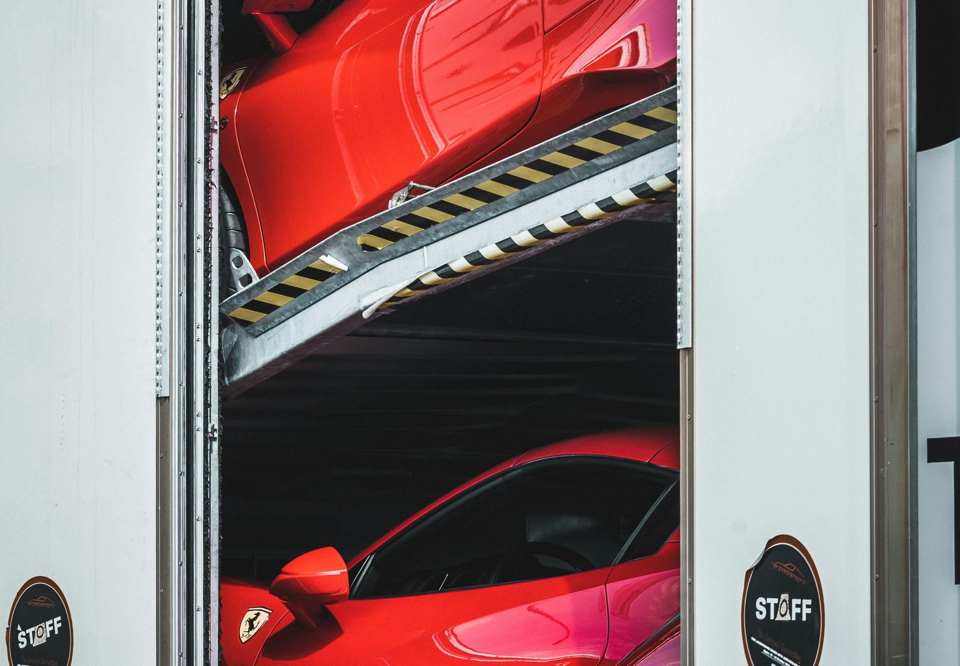 Multi-Car Ferrari Enclosed Trailer