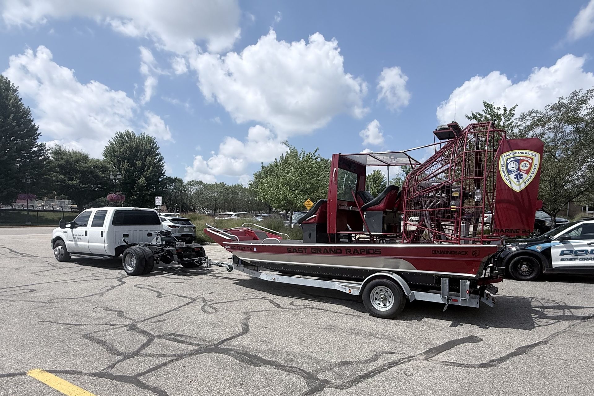 Driveaway Airboat